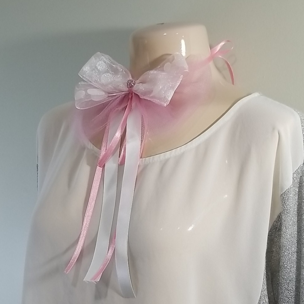 Handmade neck bow